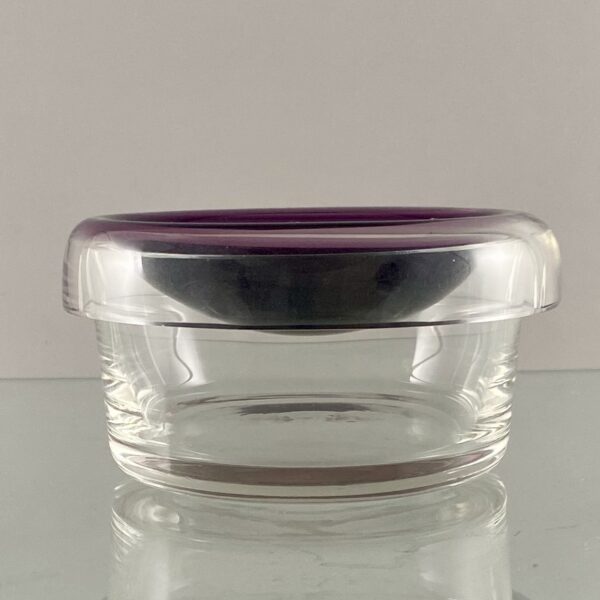 Tapio Wirkkala for Rosenthal, rare lidded glass jar "Duo"